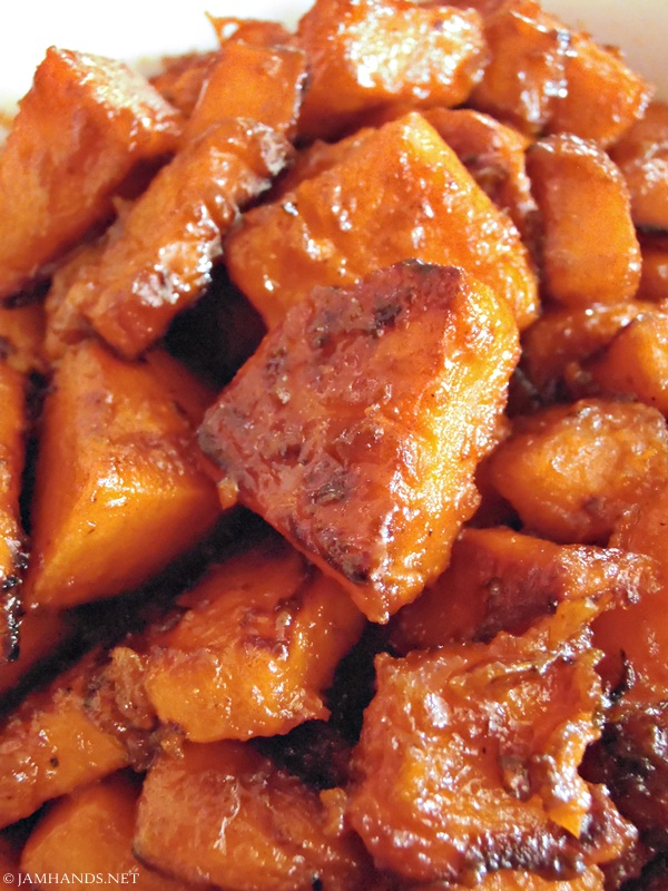 Jam Hands Skillet Candied Sweet Potatoes
