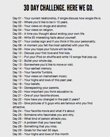 month writing challenge month writing challenge