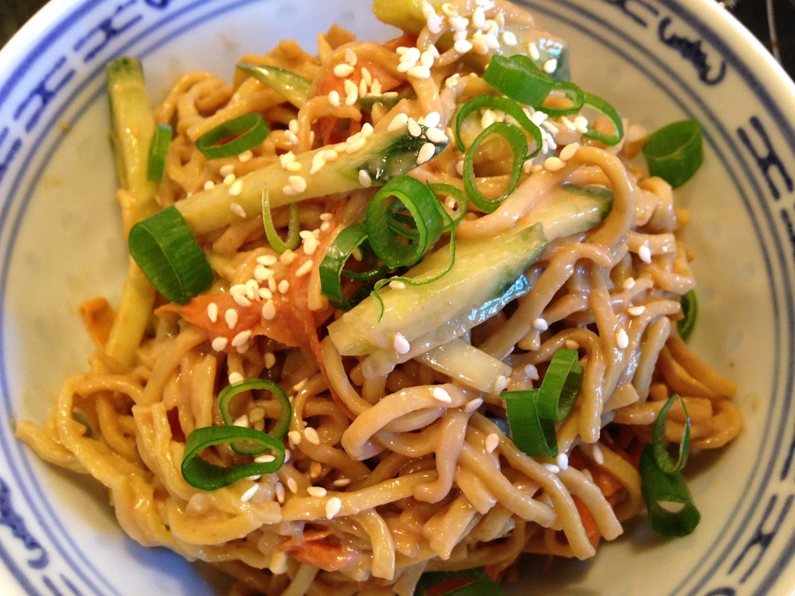 Frugal Allergy Mom 10 Minute Cold Sesame Noodle Salad