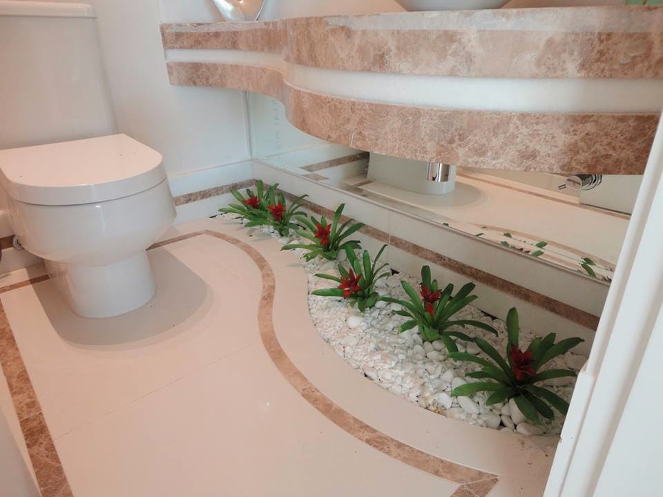 Casa Clean Jardim de Inverno Permanente! Com Plantas Artificiais Casa Clean Jardim de Inverno Permanente! Com Plantas Artificiais