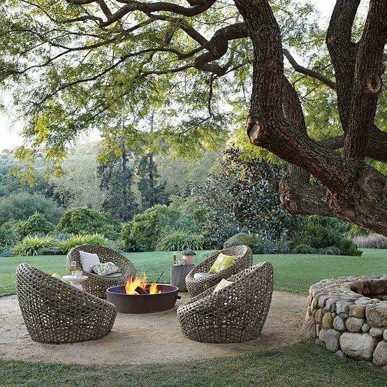 Noosa Life&Style Dreaming of a Fire Pit Cosy Outdoor Rooms