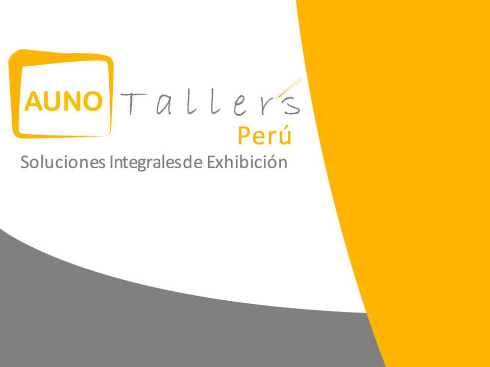 Talleres Acabados Auno Peru Talleres Auno Peru Fabricacion stands