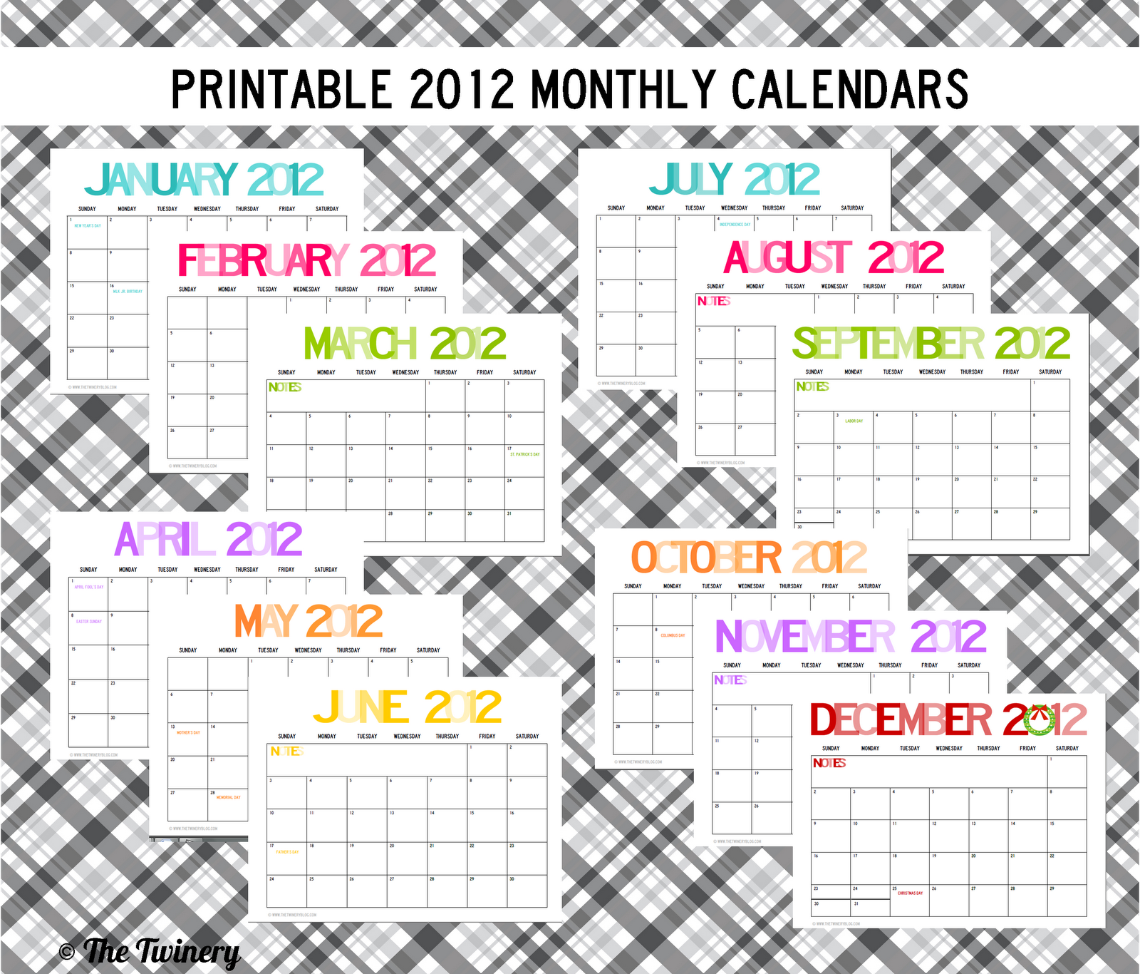 Monthly Calendar Printable Monthly Calendar Printable