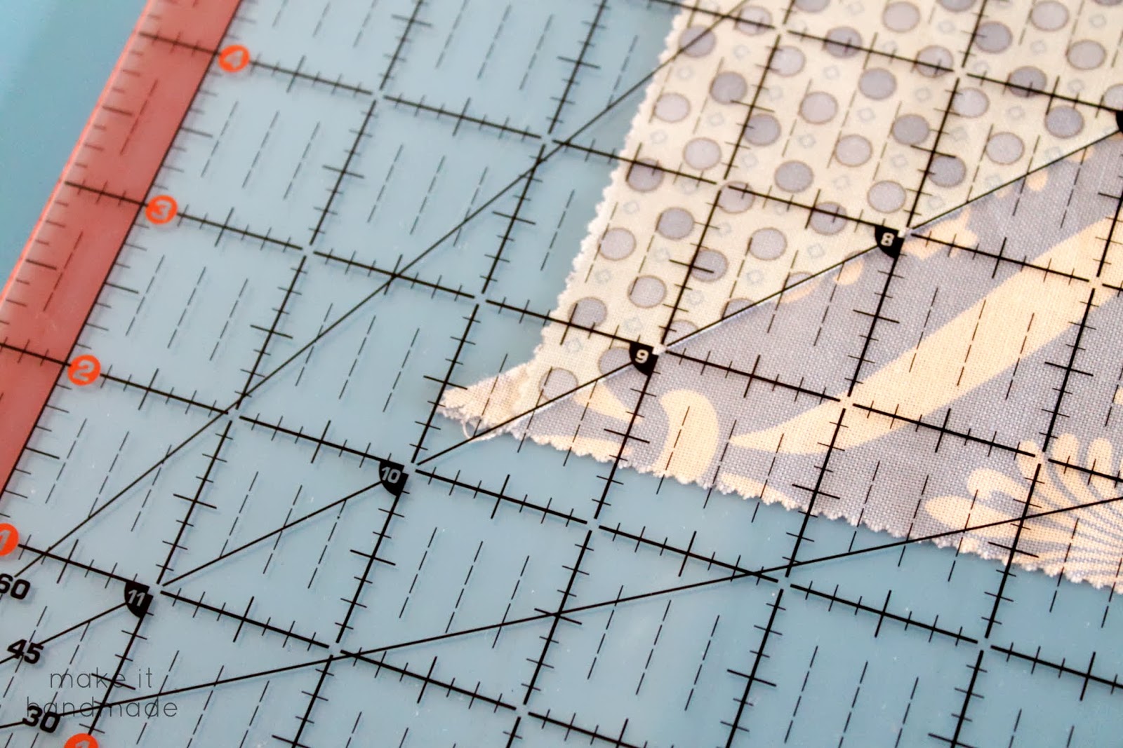 Make It Handmade Square A Quilt Block... Without A Special Ruler