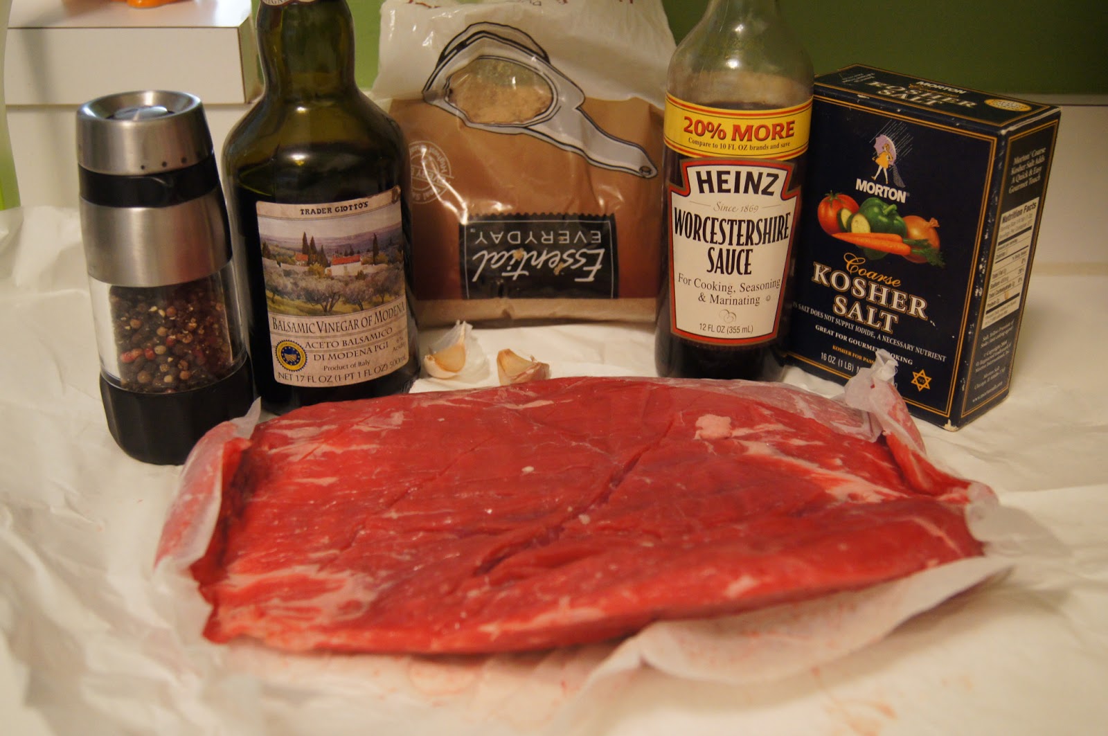 Elizabeth's Dutch Oven Grilled Balsamic Flank Steak Marinade