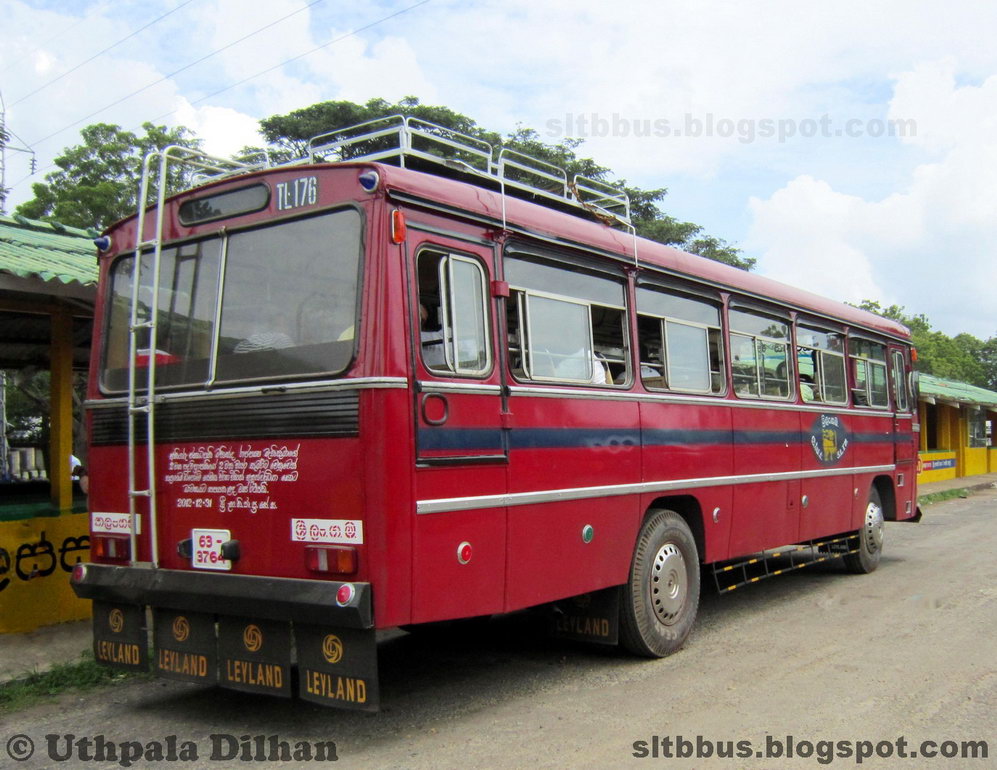 SLTB buses ශ්‍රී ලංගම බස් TVS bodied Ashok Leyland Viking bus from