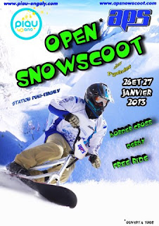  1 er Open de snowscoot 26 et 27 Janvier 2013   station de Piau Engaly.