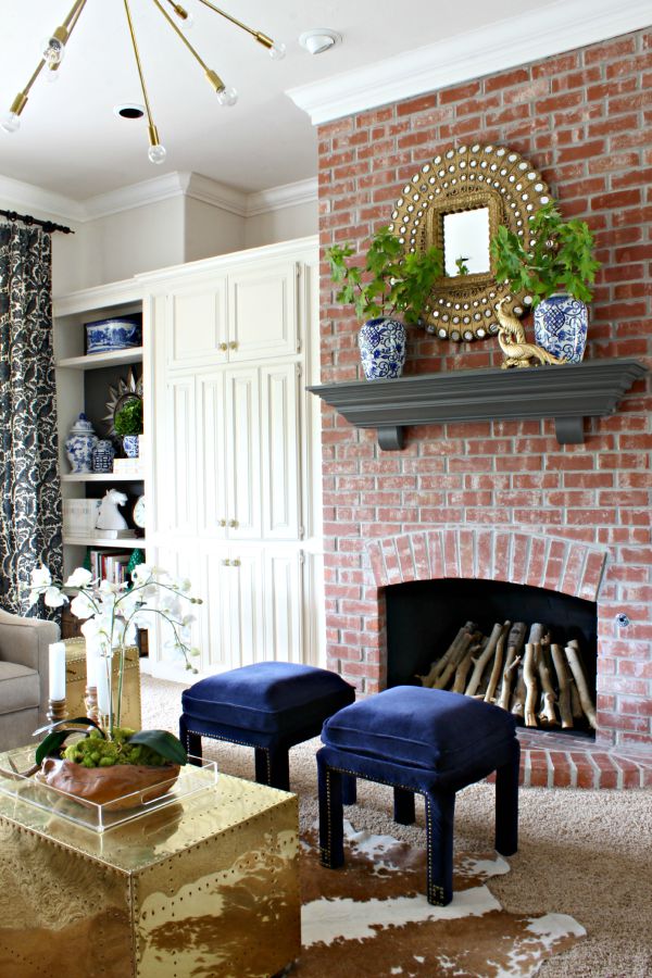 URBANE BRONZE LIVING ROOM SHELVES Dimples and Tangles