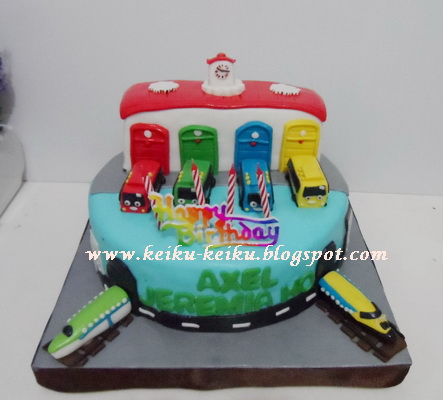 Tayo Bus Birthday Cake Tayo Bus Birthday Cake