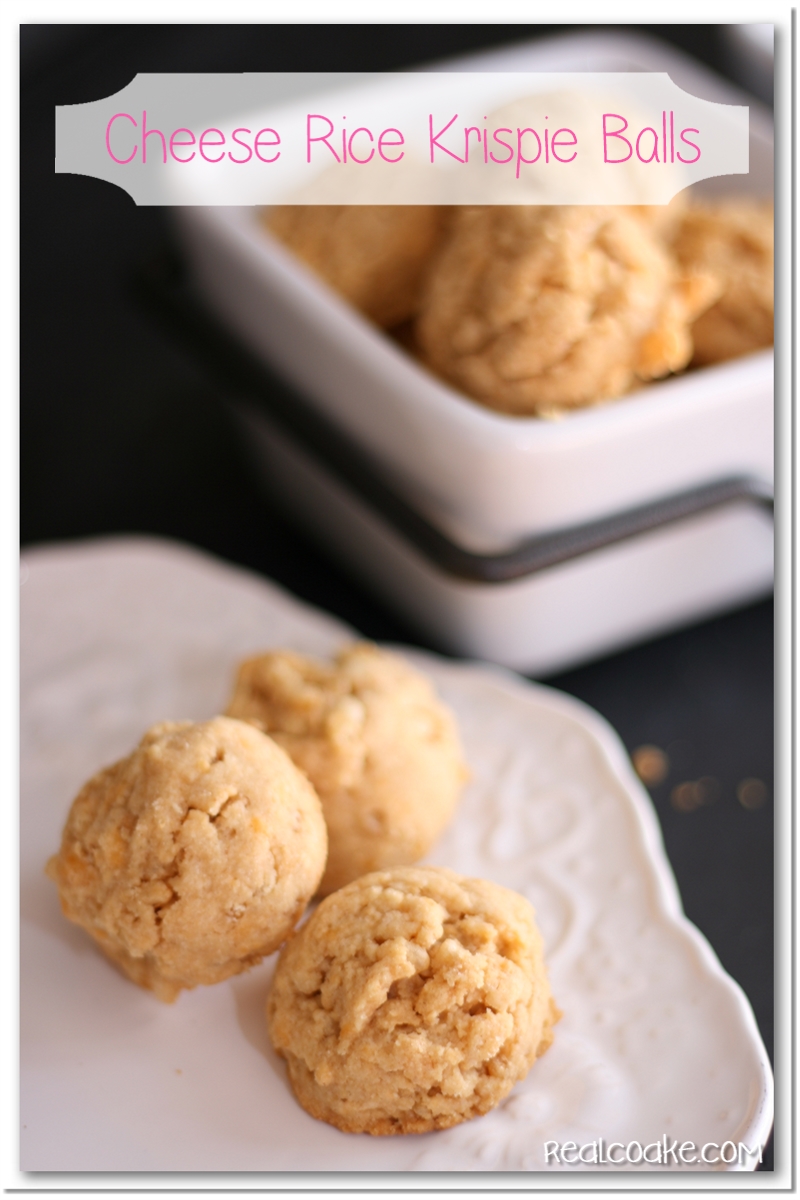 Rice Krispie Recipe {Grandma's Cheese Rice Krispie Balls} The Real