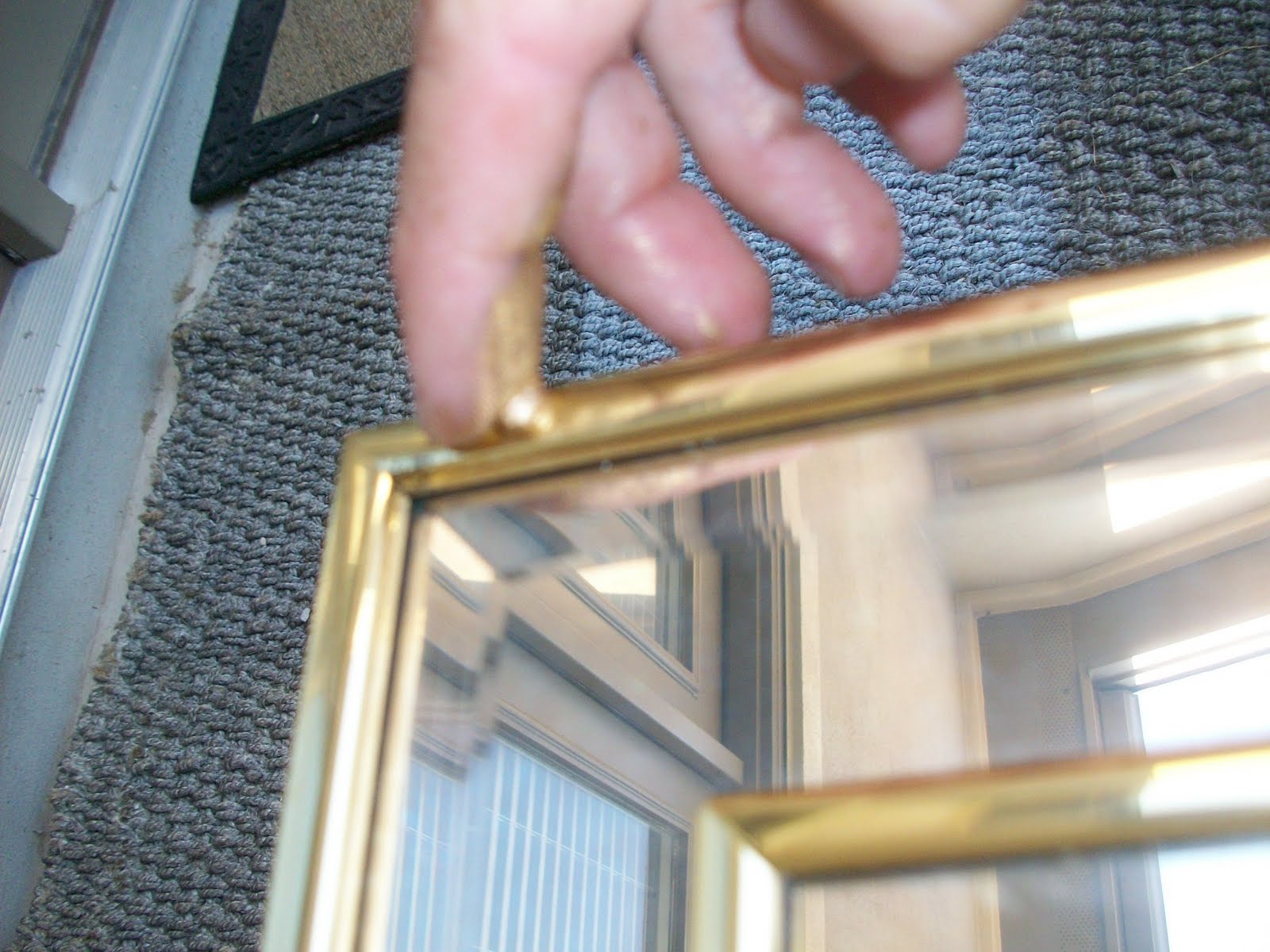 Make Them Wonder Goodwill Mirrors meet Rub 'n Buff