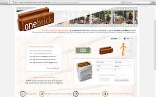 Donating a Brick give a brick