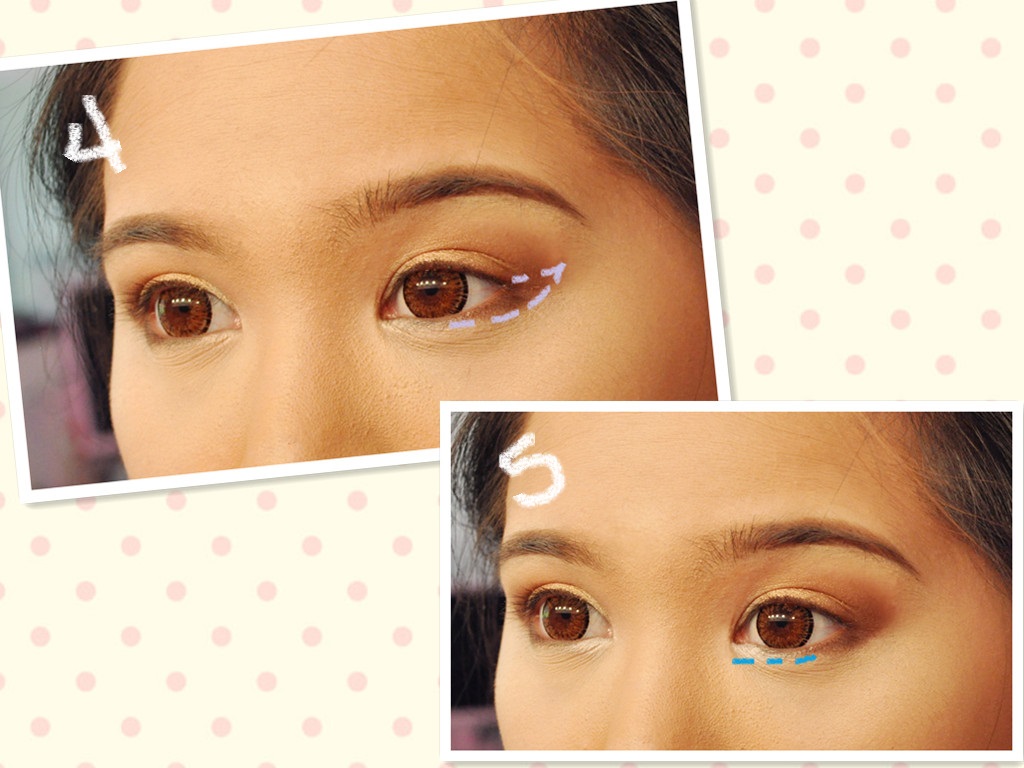 My Darling Rainbow Big dolly eyes [current makeup] Tutorial