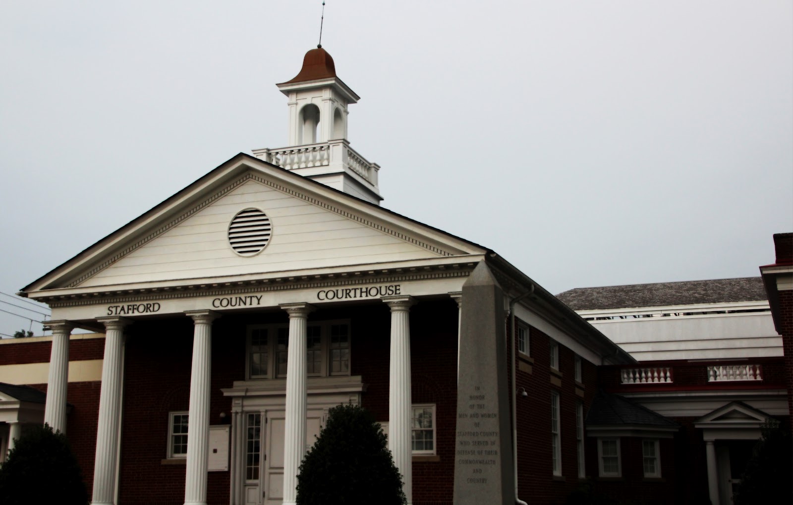 So I think I'm a photographer now... Stafford County, Virginia Courthouse