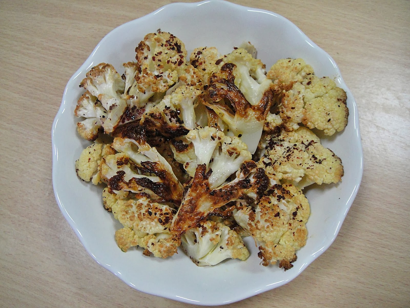 Maryam's Culinary Wonders 561. Sumac Roast Cauliflower