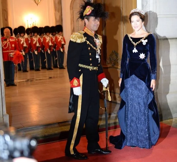 Queen Margrethe and Prince Henrik, Crown Princess Mary and Crown Prince Frederik, Princess Marie and Prince Joachim