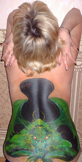 Artistic Body Painting Girl