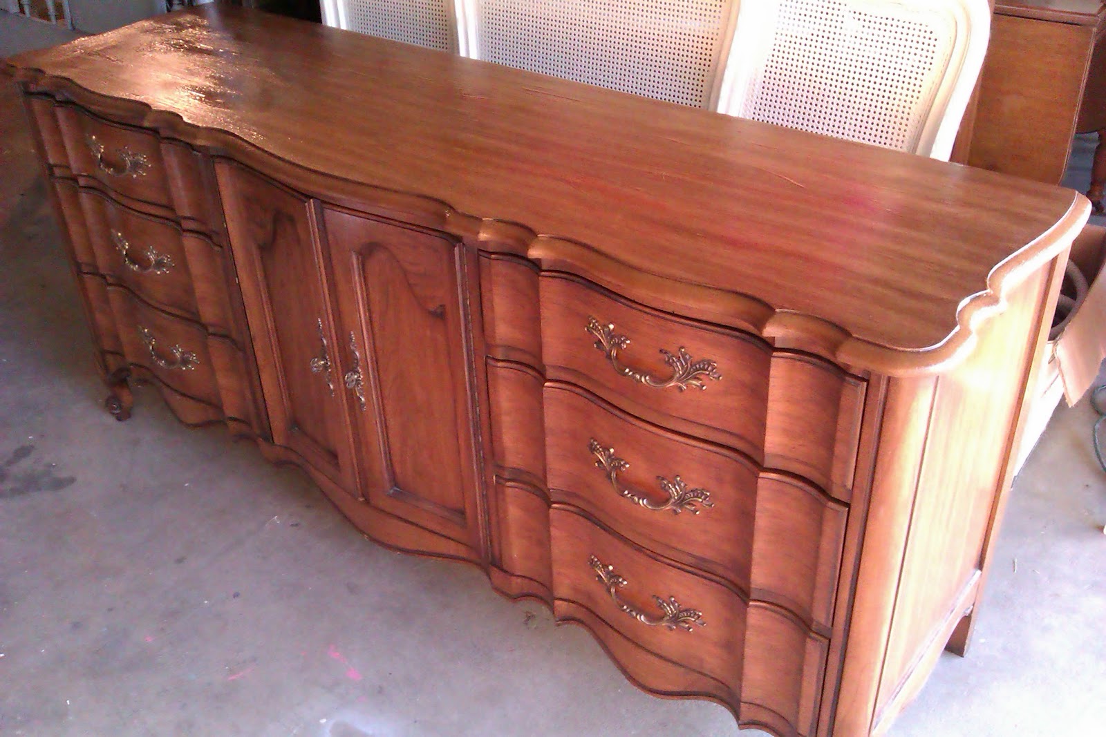 It's Distressing The Grand Queen Anne Dresser