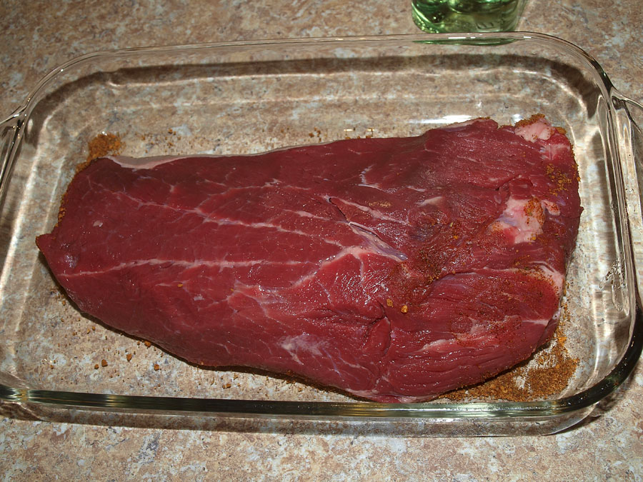 Pellet Smoker Cooking Beef Chuck Tender Roast