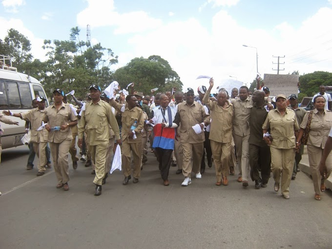 Tishio la CHADEMA Kuandamana Nchi Nzima, Polisi Wakesha Wakilinda Sehemu za Wazi