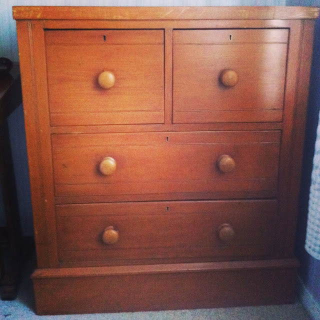 antique kauri pine chest of drawers