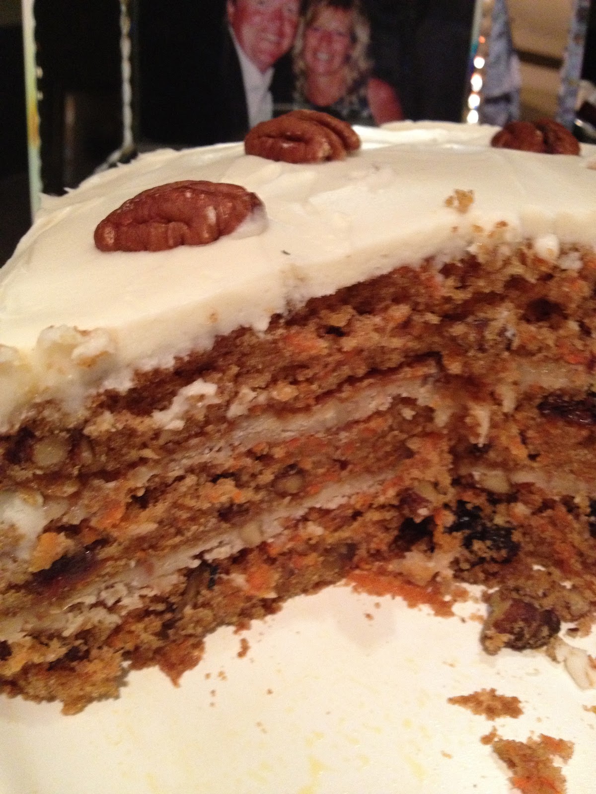 the mother of all carrot cakes Carrot Cake with Pecan Cream Filling