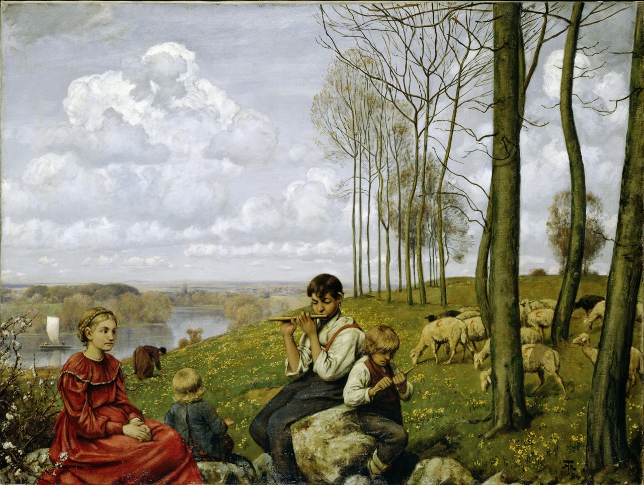 Hans Thoma Symbolist painter Tutt'Art Pittura • Scultura