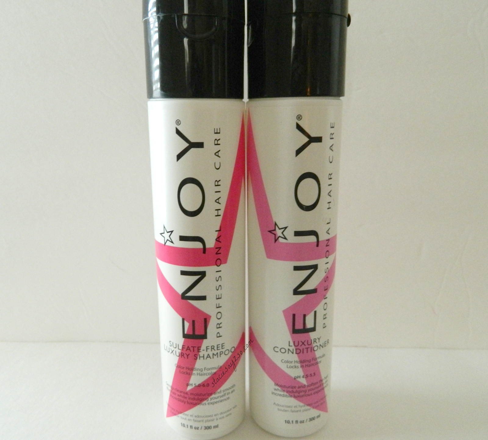 ENJOY Luxury Shampoo & Conditioner Review & Giveaway STACIE RAYE