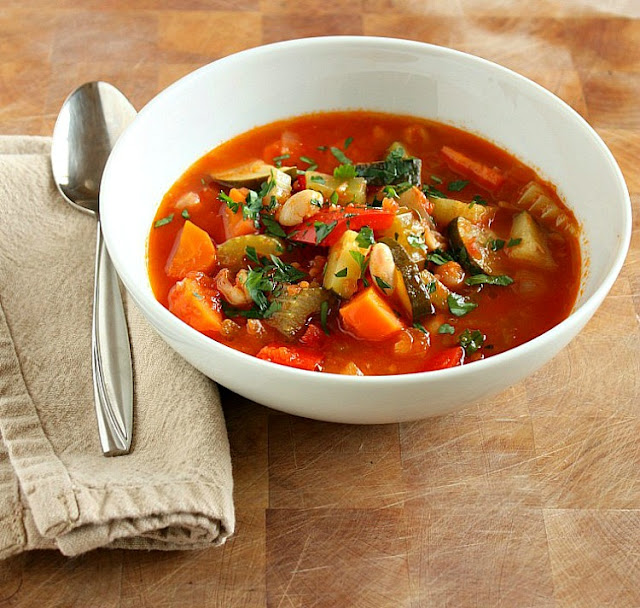 Vanilla Clouds and Lemon Drops Hearty Italian Vegetable Soup