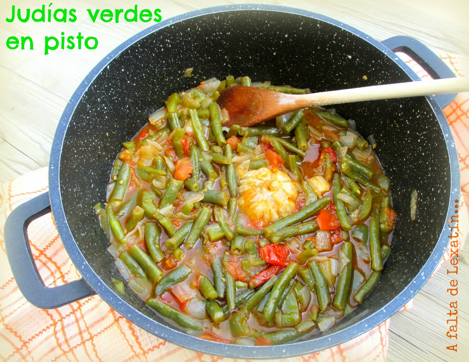 Judías Verdes En Pisto