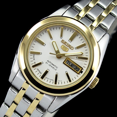 Nzwatches Blog Seiko 5 Automatic Two Tone Ladies Watch Symh88j1 Symh88 Japan