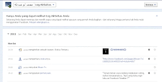 timeline facebook