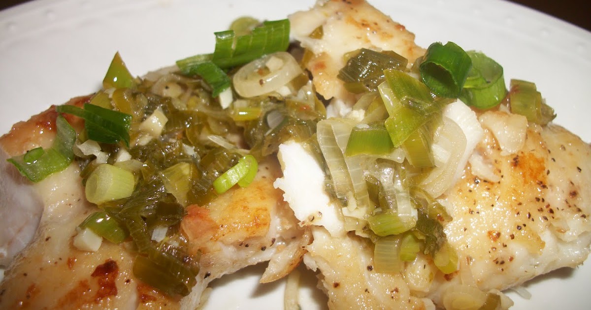 the record dish 2011, Recipes 36 & 37 Pan Fried Rockfish with Green