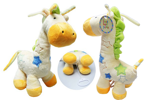 carter's giraffe musical plush toy