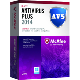 McAfee Antivirus Plus 2014 Free Download With Serial Keys
