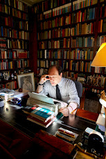 Javier Marías, retratado por Jordi Socías Javier Marías, retratado por Jordi Socías