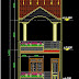 Bản vẽ nhà phố 5x20 Autocad