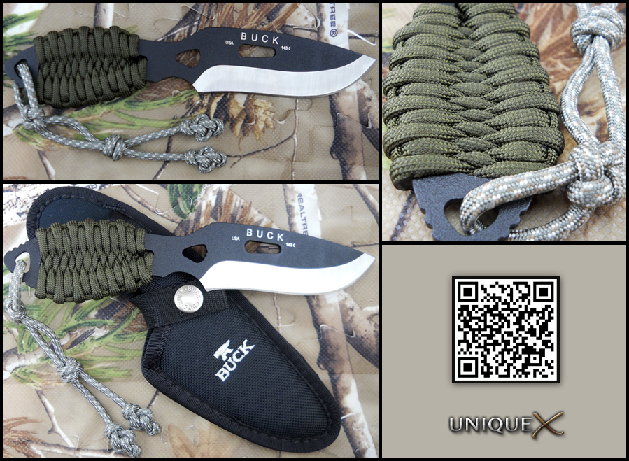 paracord wrapped knife
