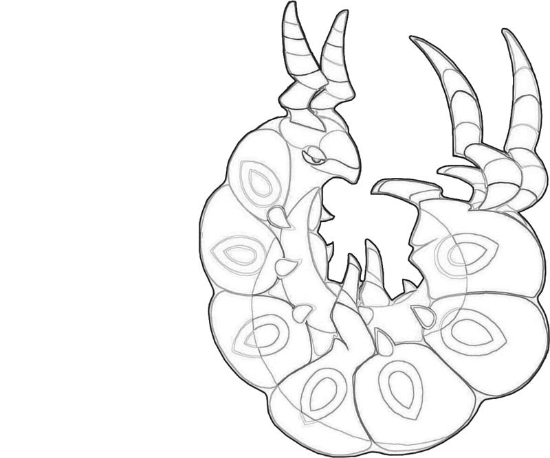 Scolipede Skill Coloring Pages scolipede-skill-coloring-pages