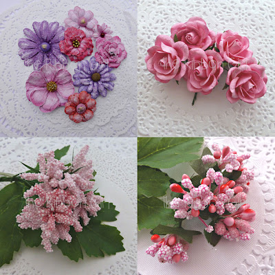 The Ribbon Girl Giveaway; look at all these pretty flowers!