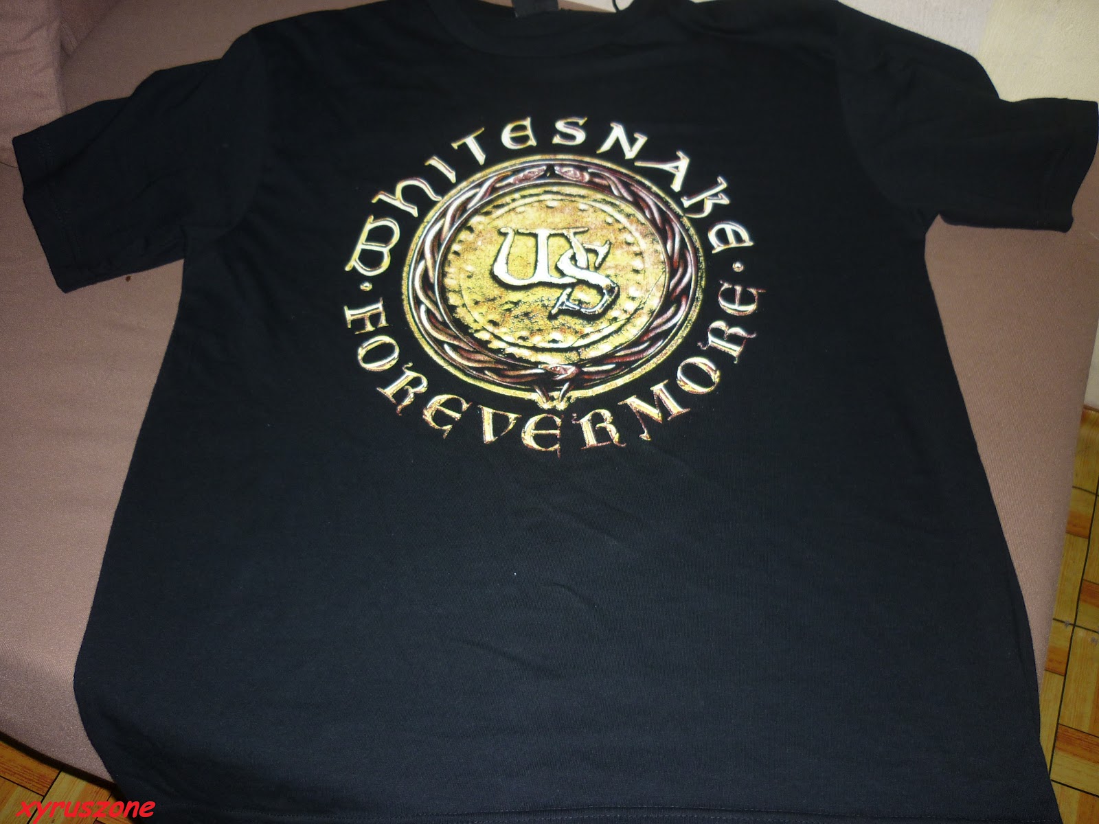 Xyrus Zone WhiteSnake Forevermore Tour TShirt