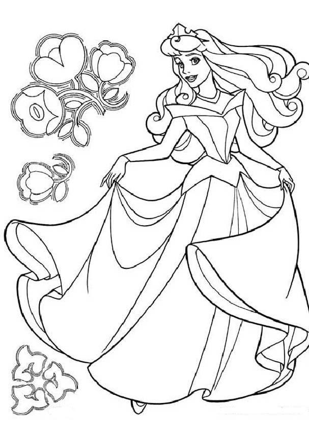 Desenhos de Princesas para Colorir - 31 Desenhos Para Imprimir