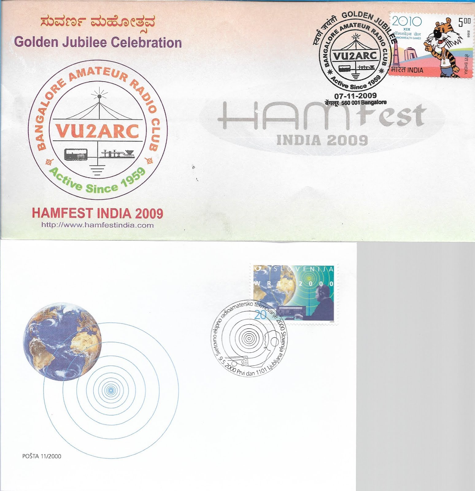 First Day Cover Stamps Ham Radio