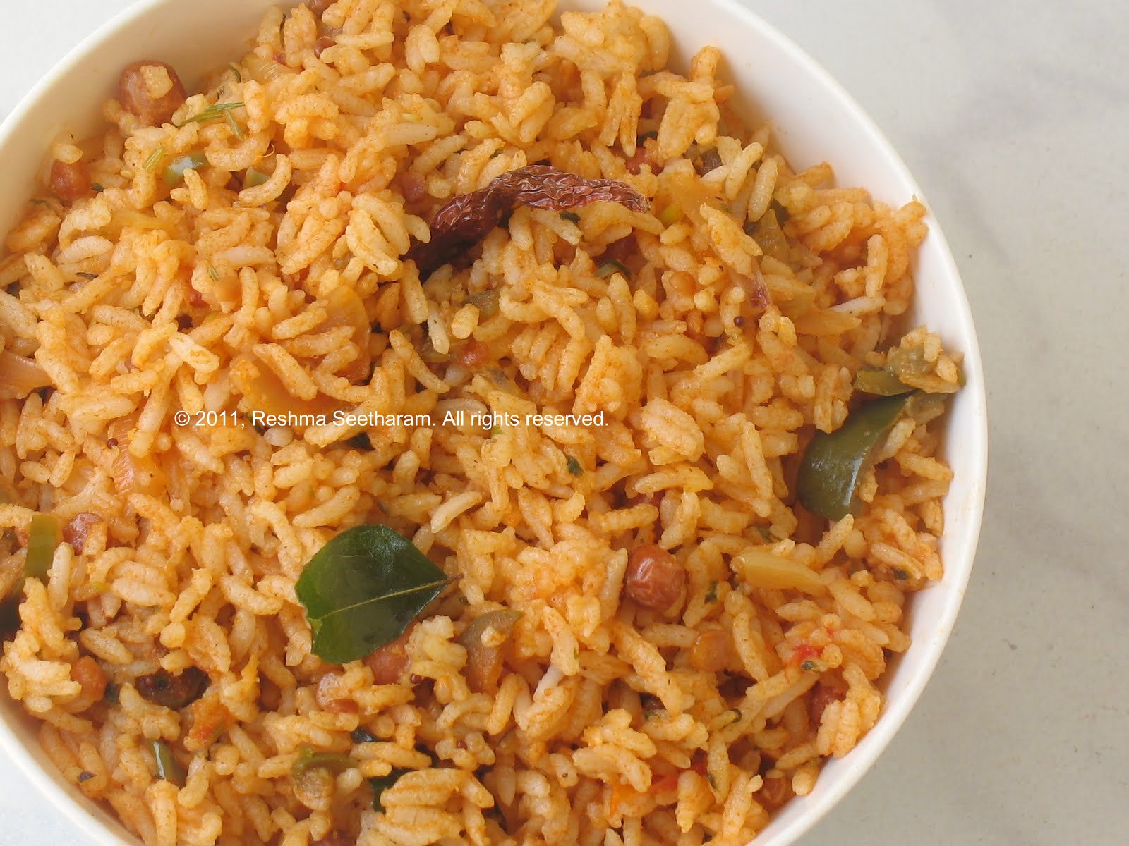 Vangibath / Eggplant rice