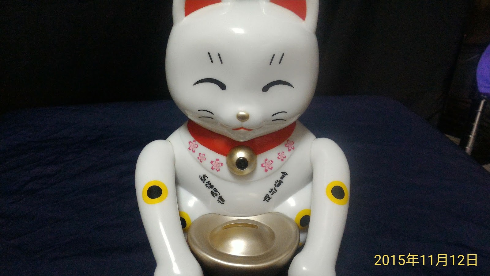 大毛生活 針孔攝影機招財貓造型開箱文實測錄影操作說明