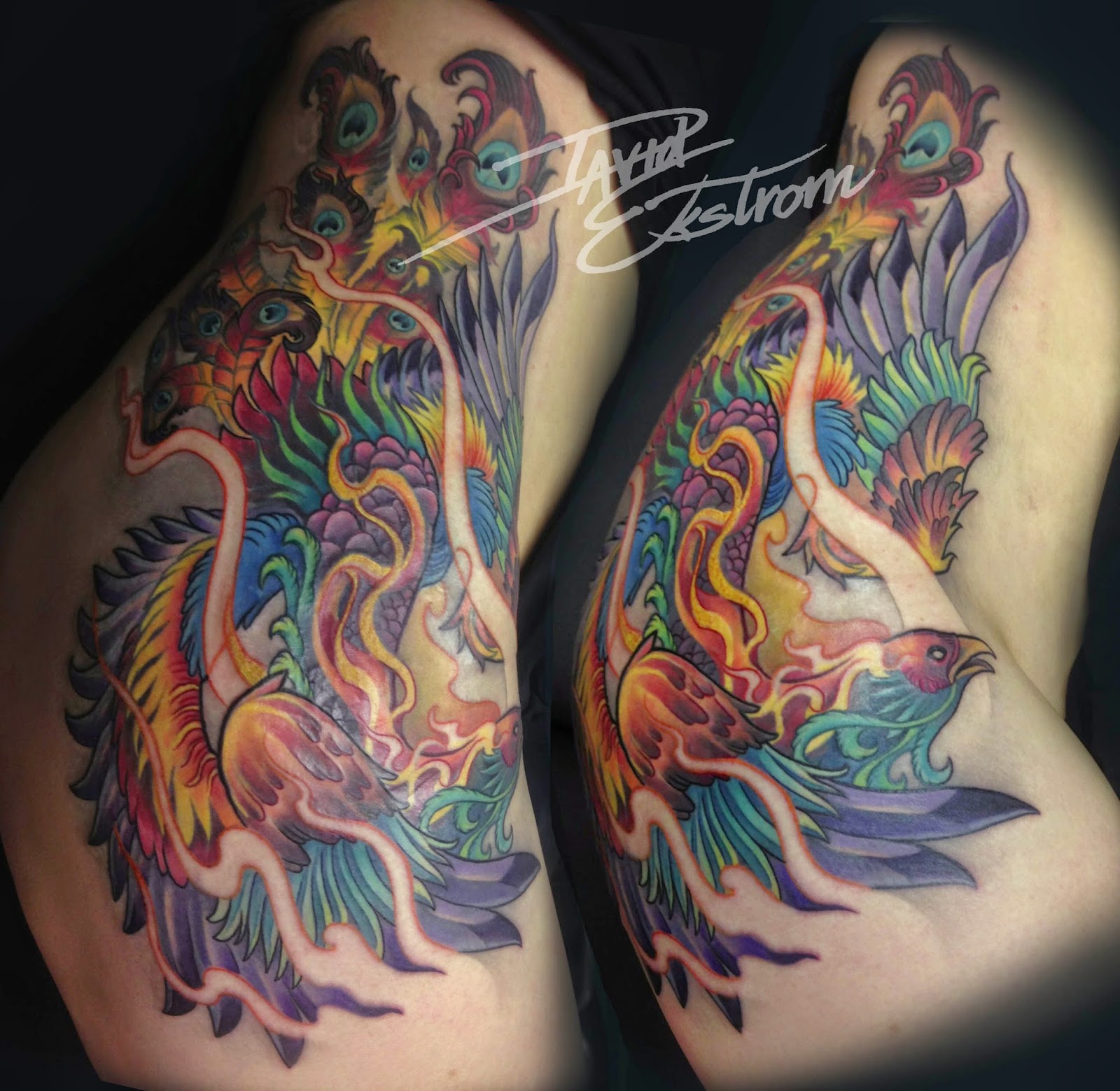 Tattoos & Art by: DAVID EKSTROM: June 2014