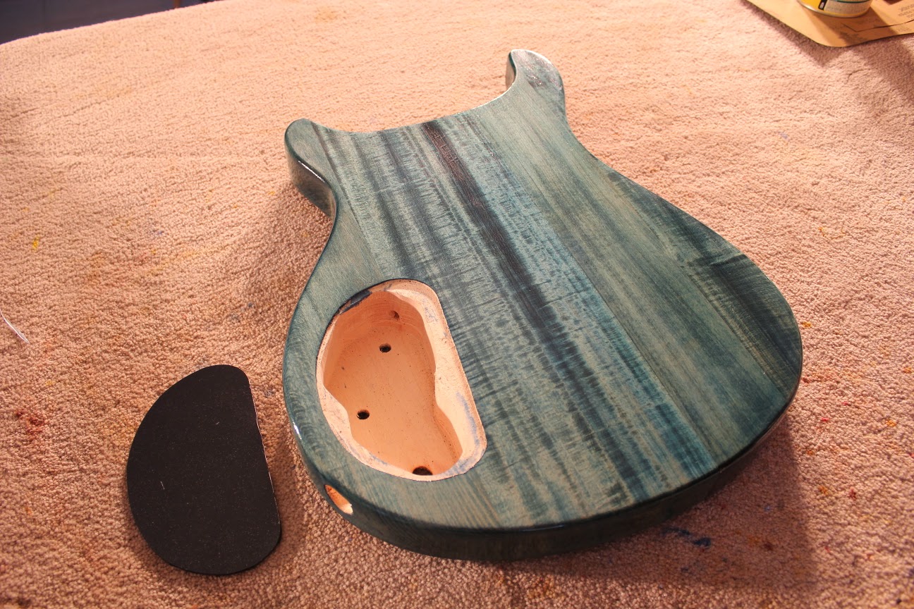 Guitar Kit Builder Solid Body PRS Headstock and Control Cavity Cover