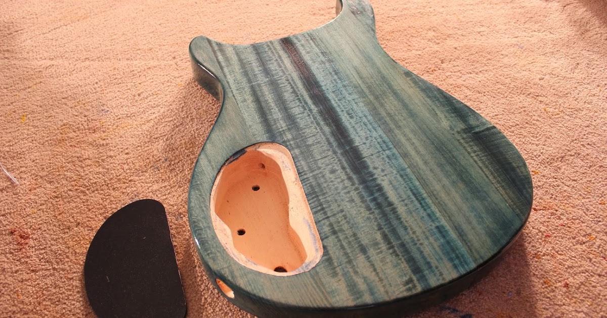 Guitar Kit Builder Solid Body PRS Headstock and Control Cavity Cover