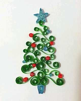 muyameno com arboles de navidad modernos y originales christmas quilling patterns free download