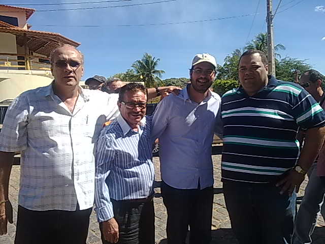 IBITIARA: VICE-GOVERNADOR OTTO ALENCAR E RECEBIDO PELO PREFEITO NILTON